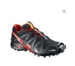 Salomon Speedcross 3 CS Trail Running Shoe - Size: 12.5 - Colour: Black / Red